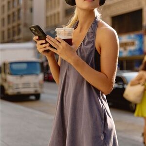 Free People Hot Shot Halter Romper